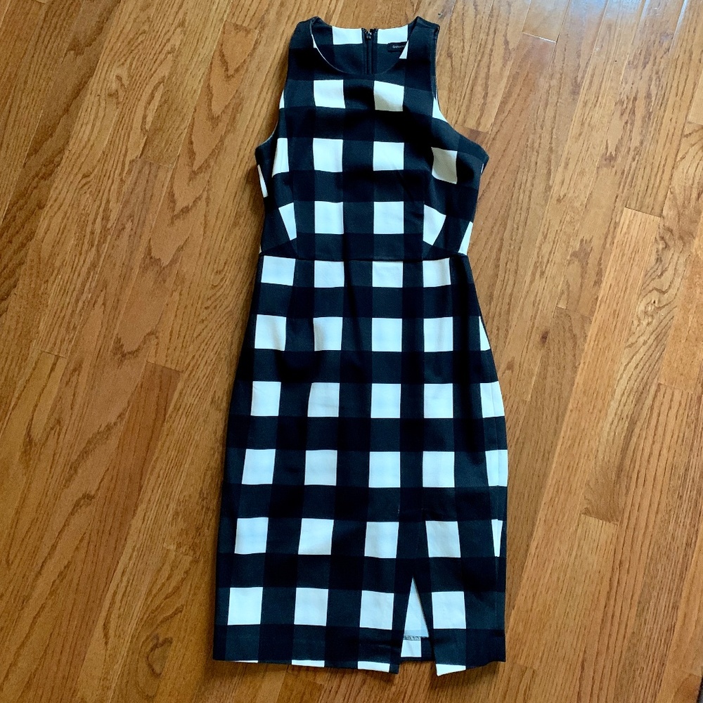 Banana Republic - Checkerboard Sheath Dress